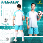 Bộ Bóng Đá Sao Việt Faster - Trắng