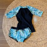 Bộ Bơi Nữ 001 - Xanh